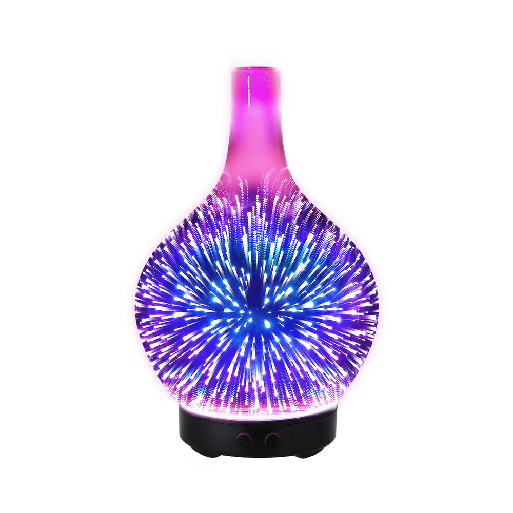 Devanti: 3D Light Fireworks Aroma Diffuser