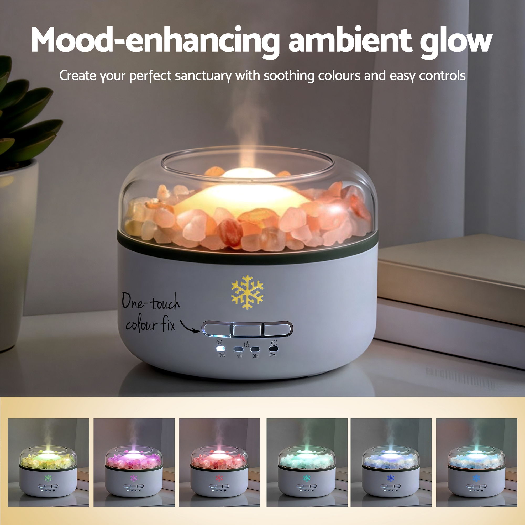 Devanti: Salt Lamp Aroma Diffuser - Image 5