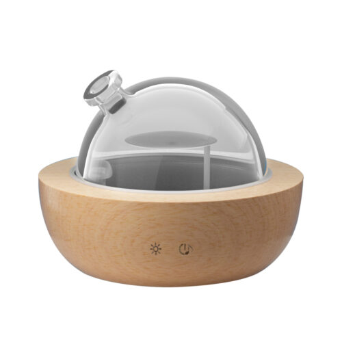 Devanti: Glass & Wood Aroma Diffuser