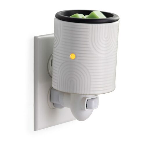 Candle Warmers Etc: Arch Deco Flip Dish Pluggable Fragrance Warmer