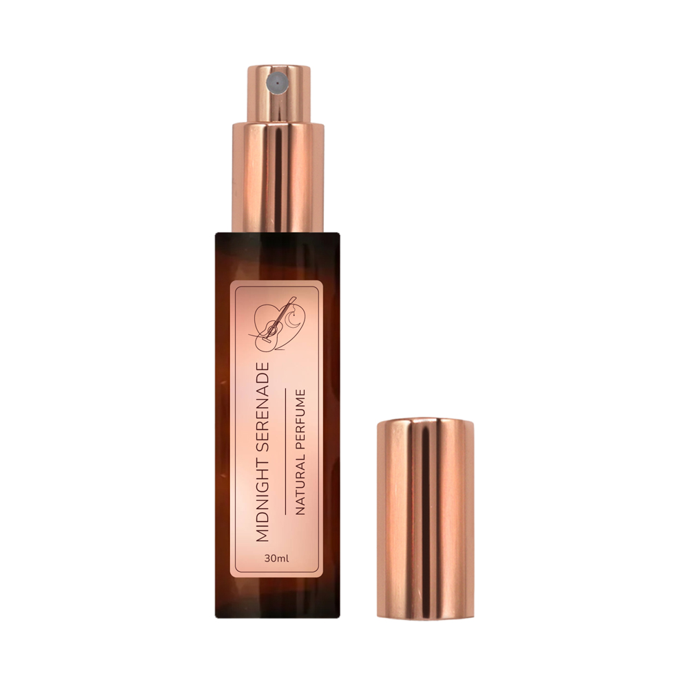 Rose Moon Rising: Midnight Serenade Natural Perfume - 30ml