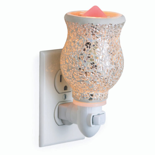 Candle Warmers Etc: Reflection Glass Pluggable Fragrance Warmer