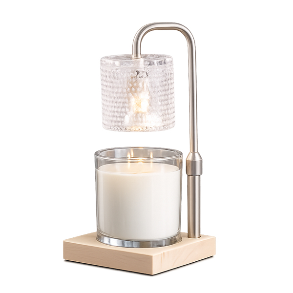 Candle Warmers Etc: Silver Hobnail Candle Warmer Lamp