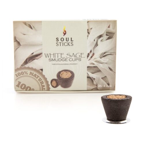 Soul Sticks White Sage Incense Cups
