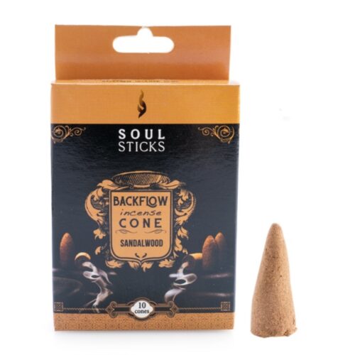 Soul Sticks Sandalwood Backflow Incense Cones