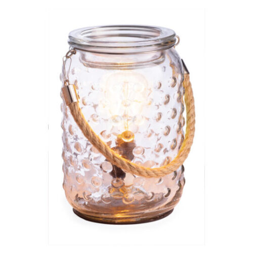 Candle Warmers Etc: Hobnail & Rope Vintage Bulb Illumination Fragrance Warmer
