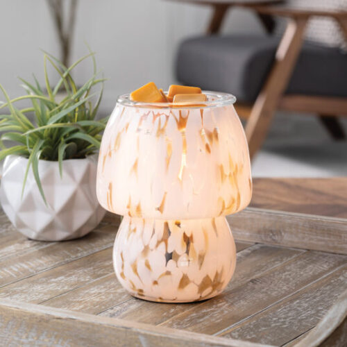 Art Glass Lamp Vintage Bulb Illumination Warmer