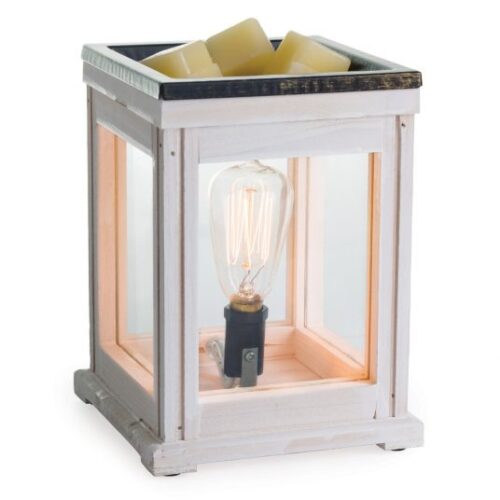 Candle Warmers Etc: Weathered Wood Vintage Bulb Illumination Warmer