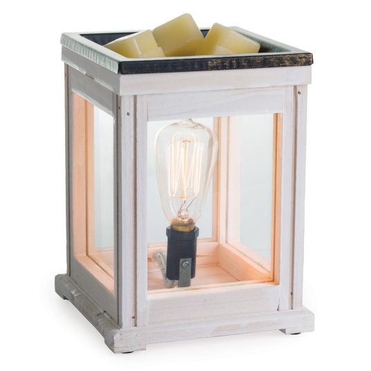 Candle Warmers Etc: Weathered Wood Vintage Bulb Illumination Warmer