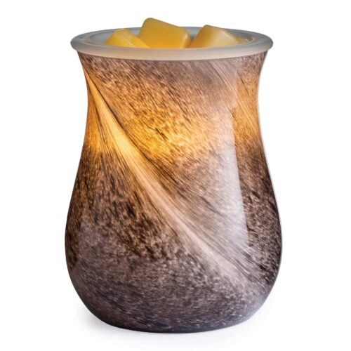 Candle Warmers Etc: Obsidian Glass Illumination Fragrance Warmer