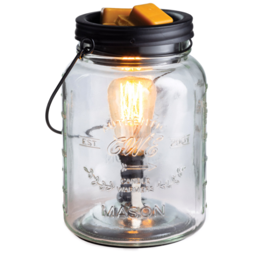 Candle Warmers Etc: Glass Mason Jar Vintage Bulb Illumination Warmer