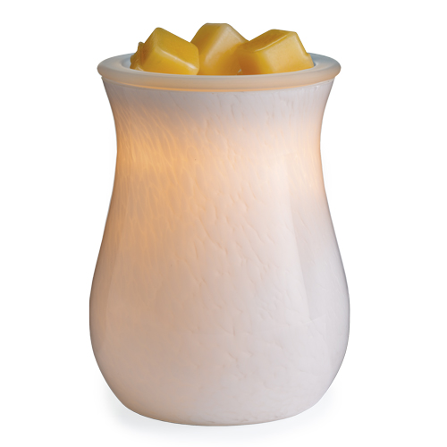 Candle Warmers Etc: Moonstone Glass Illumination Fragrance Warmer