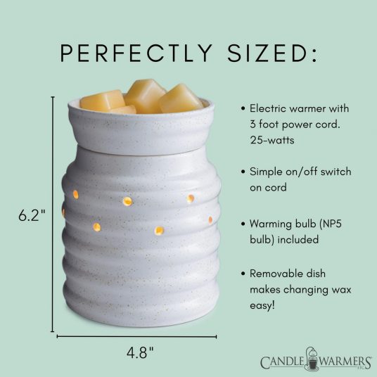 Candle Warmers Etc: Farmhouse Illumination Fragrance Warmer - Image 4
